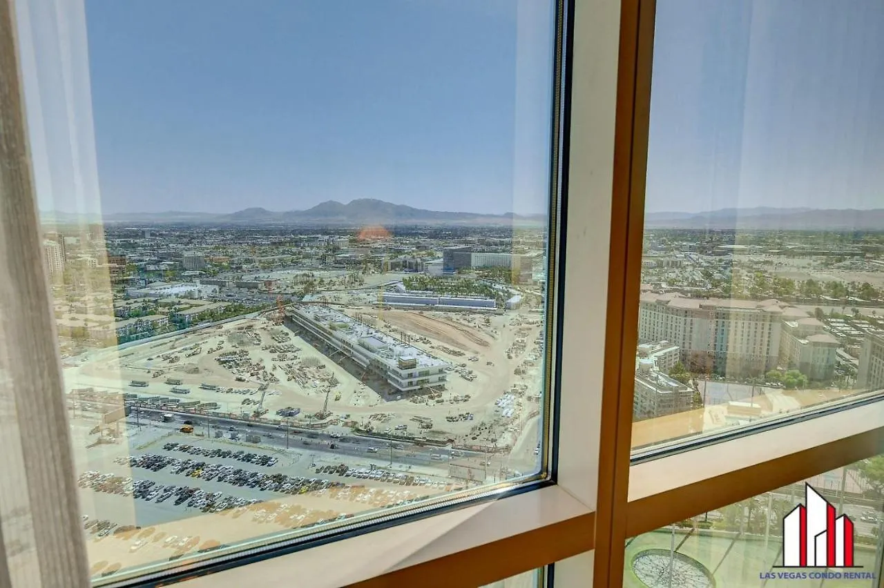 Mgm Signature-34-821 1Br2Ba F1 Strip View Balcony Лас-Вегас