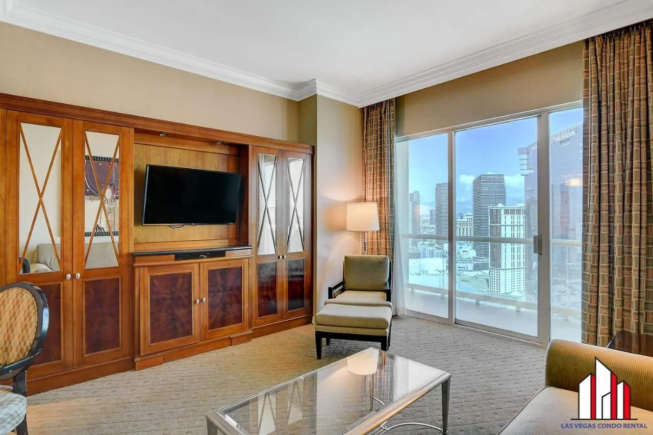 Mgm Signature-34-821 1Br2Ba F1 Strip View Balcony Лас-Вегас